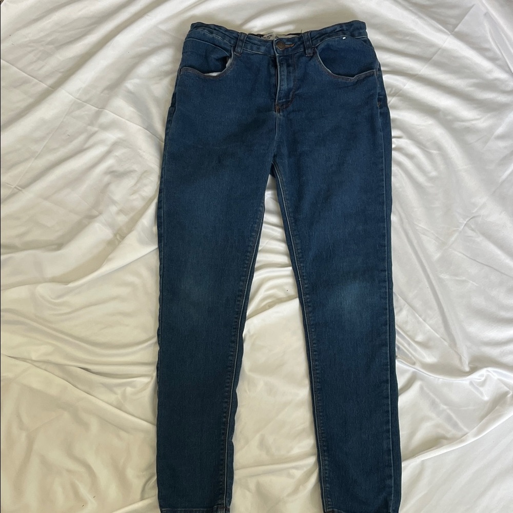 Denim&Co Classic Navy Skinny Jeans